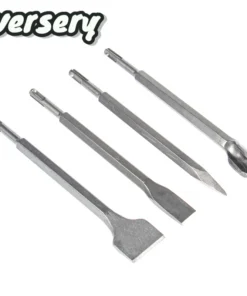 1PC 250mm SDS PLUS Round Shank Shovel Electric Hammer Drill Bit Point Groove Gouge Flat Chisel Break Concrete Brick Wall Rock