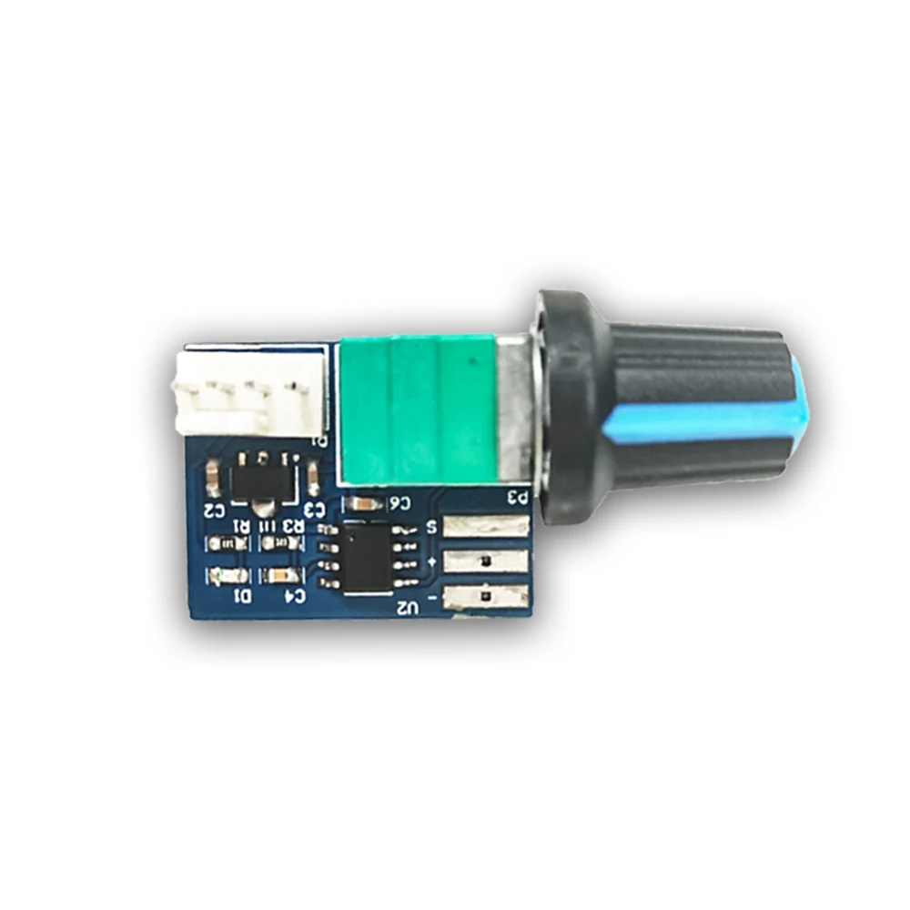 4 Pin PWM Fan Speed Motor Controller With Knob Switch 1-Channel Fan Speed Regulator Electrical Equipment Governor For Laptop Fan - Image 8