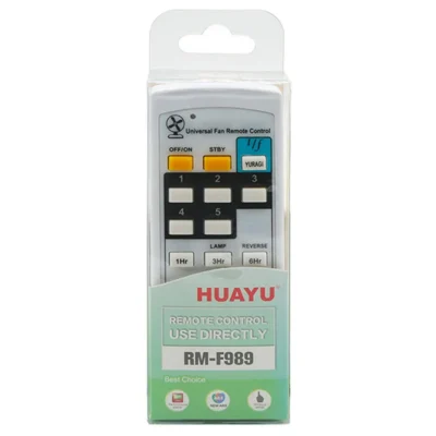 RM-F989 Universal Fan Remote Controller Fan Remote Control Fan Hub On/Off Timer Speed Controls Easily Carrying