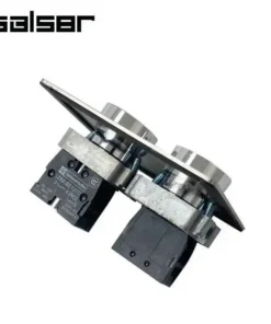 Alternative view of Stainless Steel 86*86 Panel Concealed Mounted Push Button Switch Power Start Control UP DOWN Arrow NO Contact