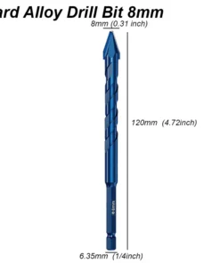 Masonry Concrete Spiral Drill Bit Eccentric for Glass Ceramic Tile Brick Plastic Wood Mason Hard Alloy Wall Hole Cutter Saw DIY - Image 11