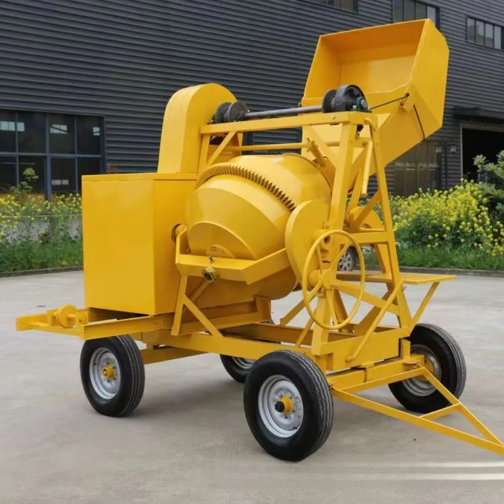 350 Type Concrete Self-Loading Cement Integrated Machine Diesel Mixer For Construction Site - Image 3