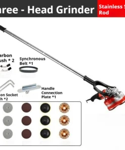 Portable Polisher Electric Sander Professional Sanding Extended Polishing Machine Multifunctional Concrete Finishing Power Tools - Image 7