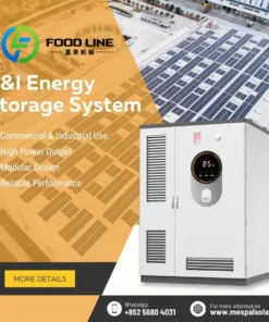 125KW 261KWH Energy Storage System Off Grid Solar Power BESS Container Photovoltaic Utility Scale Battery Storage Customize