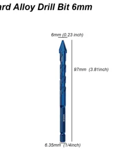 Masonry Concrete Spiral Drill Bit Eccentric for Glass Ceramic Tile Brick Plastic Wood Mason Hard Alloy Wall Hole Cutter Saw DIY - Image 10