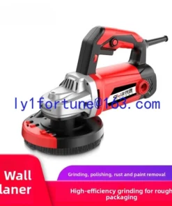 Alternative view of Light speed polishing wall planer Concrete pavement sander Old wall renovation roughing planer