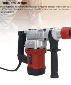 Electric Hammer Drill Concrete Rotary Hammer Electric Hammer Drill Dual Function High Power Concrete Rotary Hammer for Industry - Image 5