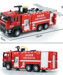 Cement Mixer Transport Truck Sounds & Light Pull Back Car Simulation Diecast & Toy Vehicles 1:50 Alloy Model Holiday Gifts - Image 7