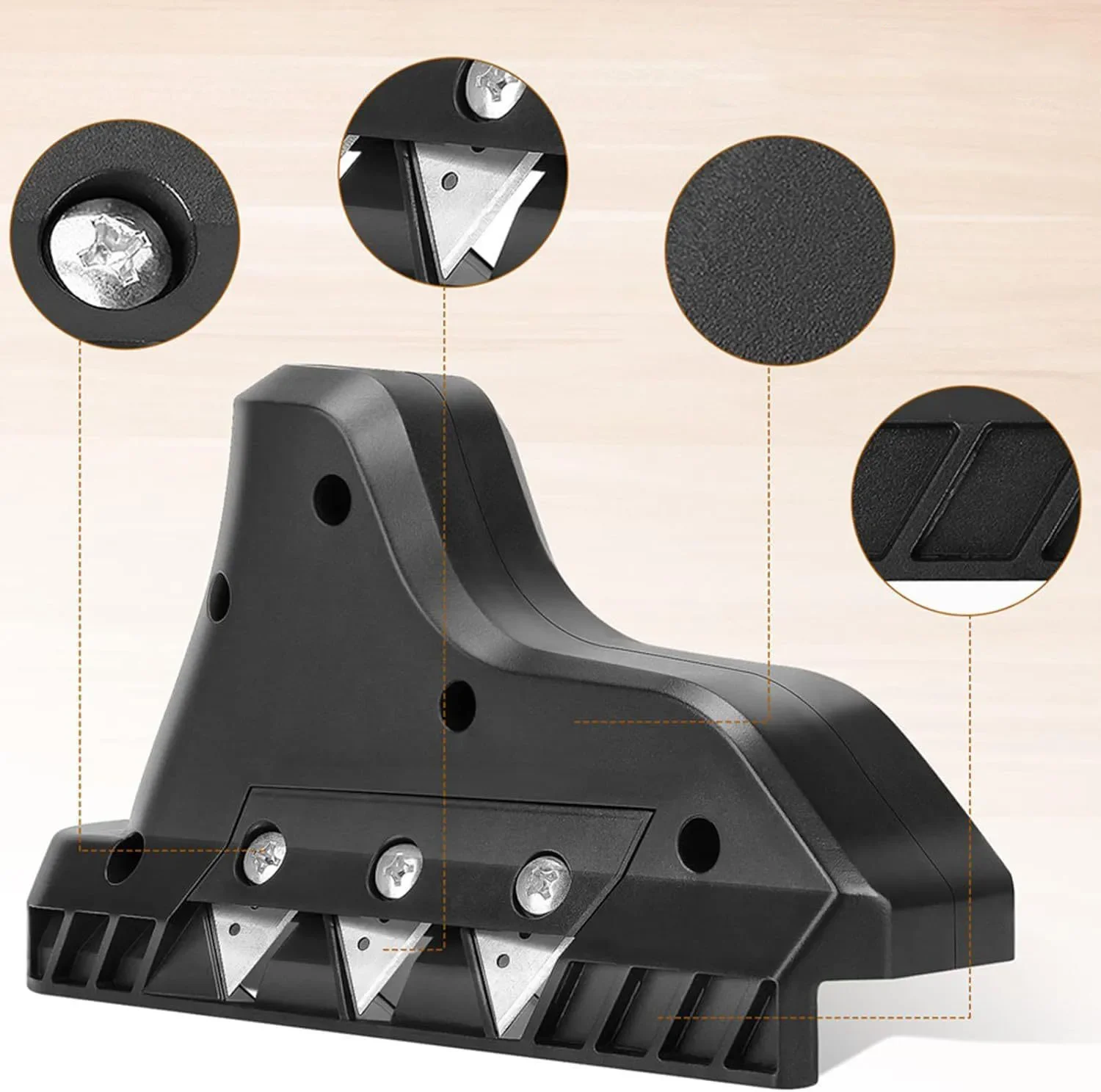 Plasterboard Quick Cutter Board Edger Fast Cutter Planer Drywall Wood Edger Chamferer Tool Woodworking Hand Cutting Angle Tools - Image 2