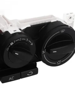 Alternative view of A/C Heater Control Panel Climate Control Module Switch for Golf Car Manual Heater Controller Knob Button