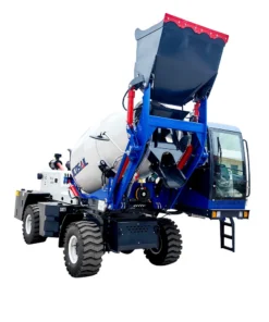 Factory 2.6cbm Self Loading Mobile Concrete Mixer Truck diesel Self Loading Concrete Mixer Truck for Sale - Image 4