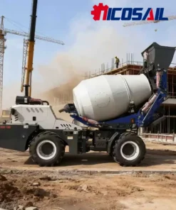 4 Cubic Meters 4X4 Diesel Self Loading Concrete Mixer Truck, Small Concrete Mobile Concrete Mixer Truck for Sale