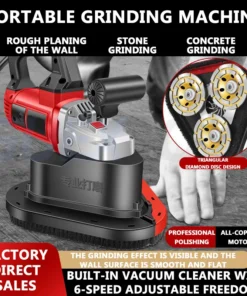 Alternative view of 5580W Cement Concrete Floor Polishing Machine Belt Sander Clean Ground Grinding Machine Grinder Sharpener Cutter Rough Planer