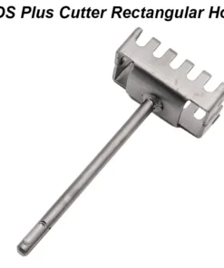 SDS Plus Square Wall Box Hole Cutter Rectangular Masonry Open Pun Tool for 86 Junction Electrical Socket Brickwork Chisel Bit - Image 7