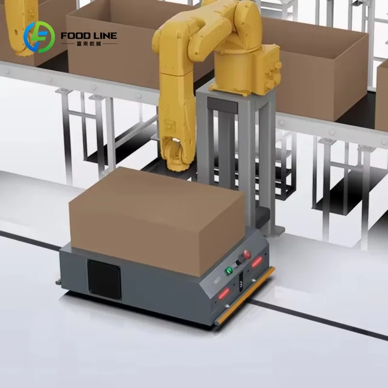 Customized AGV Intelligent Delivery Robot with 200kg Payload Remote Control Operation Suitable for Factory Automation Logistics - Image 3