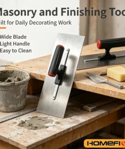 Drywall Trowel for Plastering  Flooring  Cement Trowel Scraping Finishing Tool for Wall  Surface Smoothing - Image 3