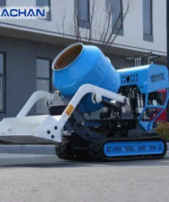 Good Quality Mini Concrete Mixer Track Dumper Automatic Self Loading Concrete Mixer Truck Small Diesel Concrete Mixer Customized