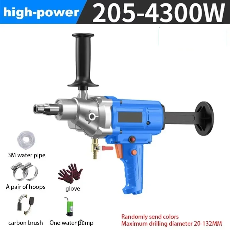 Dry Wet Engineering Torque Drilling Machine Diamond Core DrillElectric Diamond Core Drill Mixer Concrete Core Drill Machine - Image 5