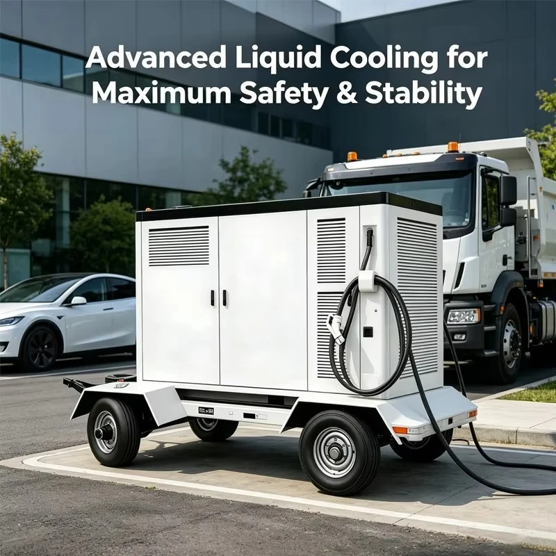 OEM 400kW 431kWh Mobile C I Energy Storage ESS with EV Charging All in One Intelligent Management Solution Custom - Image 5