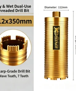 Concrete Water Drill Bit Cement Brick Specialized Hole Opener Dry Wet Amphibious Drill Bits Air Conditioning Tools Accessories - Image 15