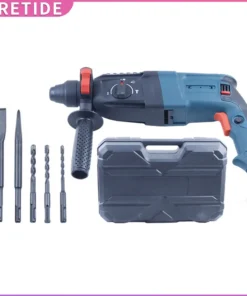 Rotary Hammer Professional Concrete Drill Heavy Duty Demolition Tool for Brick Wall Construction