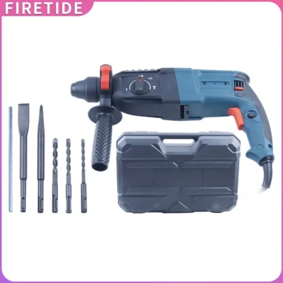 Rotary Hammer Professional Concrete Drill Heavy Duty Demolition Tool for Brick Wall Construction