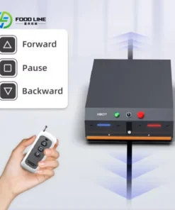 Alternative view of Customized AGV Intelligent Delivery Robot with 200kg Payload Remote Control Operation Suitable for Factory Automation Logistics