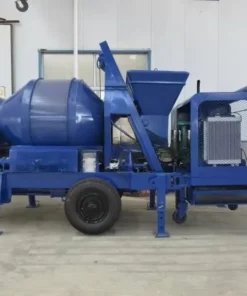 High Efficiency Concrete Pump Mobile Diesel Concrete Mixer With Pump Machine for Mixing and Pumping for Building Construction - Image 5