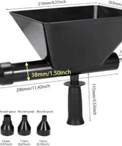 Alternative view of Automatic Cement Mortar Grouting Machine Lime Pump Caulking Gun Grout Filling Tool Brick Wall Pointing Tuck Mortar Sprayer