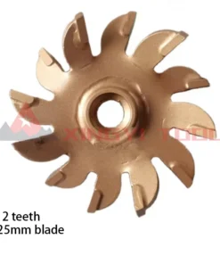 12 Teeth Electric Concrete Brick Wall Chaser Machine Groove Saw Cutting Machine Notching Machine 20mm 25mm 35mm Blade - Image 4