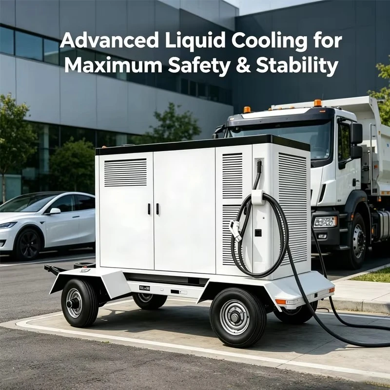 C I BESS Manufacturer 261kWh Mobile Energy Storage System Integrated EV Charging with PCS EMS BMS Custom - Image 5