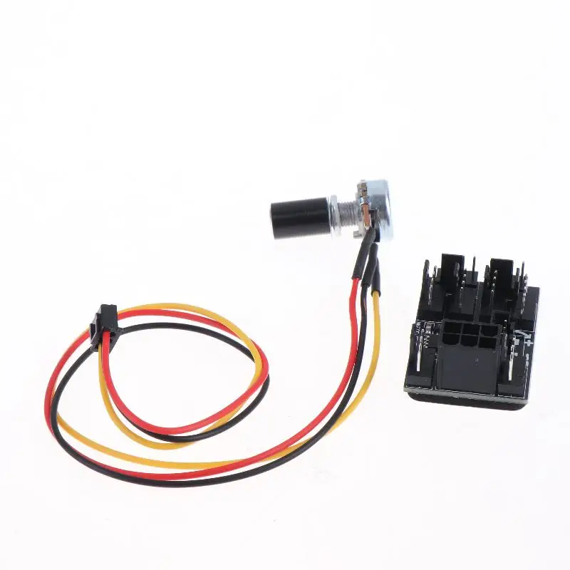 Computer Case Miner Fan Speed Controller DC 12V 8-Channel Fan Hub PWM High-Power Violent Fan Controller Fan Governor - Image 5