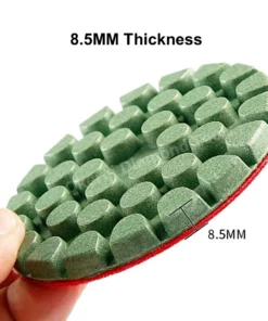 Alternative view of 6PCS 4 Inch 100mm Concrete Polishing Pads Floor Polishing Pad for Concrete Cement Terrazzo Marble Granite Floor