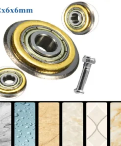 1pc Tile Ceramic Cutter Carbide Bearing Cutter Wheels Glass Cutter Tiles Pushing Cutter Glass Brick Rotary Cutting Wheels