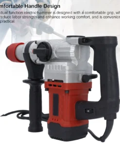 Electric Hammer Drill Concrete Rotary Hammer Electric Hammer Drill Dual Function High Power Concrete Rotary Hammer for Industry - Image 4