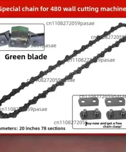 Wall Cutting Machine Special Chain,Concrete Cutting Machine Chain, Diamond Chain - Image 6