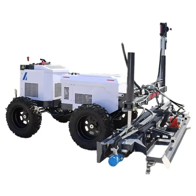 Concrete Laser Screed Automatic Floor Self Leveling Laser Screed Machine Indoor Concrete Laser Screed Floor Leveling Machine - Image 4
