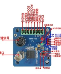 Alternative view of SDI control panel HD camera control panel FCB-EV7500 EV7520 control panel