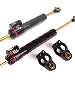 250mm 342mm Motorcycle Carbon Directional Steering Damper For YAMAHA Kawasaki Honda Suzuki KTM Universal Stabilizer Adjustable