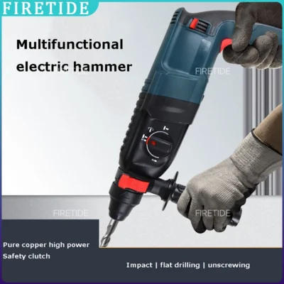Heavy Duty Demolition Tool for Brick Wall Construction Rotary Hammer Professional Concrete Drill