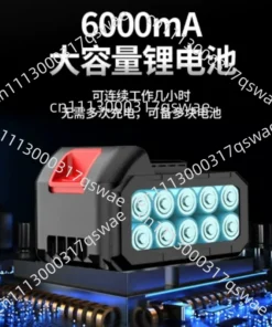 Alternative view of 100cm Electric Concrete Polisher Level Floor Vibration Ruler Mortar Vibrator Screed Concrete Leveling Machine With Battery