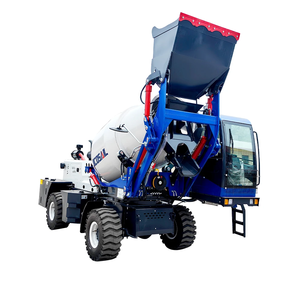Good Quality Mobile 3.0m3 Self Loading Concrete Mixer Truck for Concrete and Cement Mixing Model 4000 - Image 6
