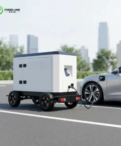Customized Industrial Commercial Integrated Energy Storage System Portable Mobile Energy Storage Device With EV Charging Station