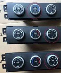 Air conditioning control panel for Foton Tunland