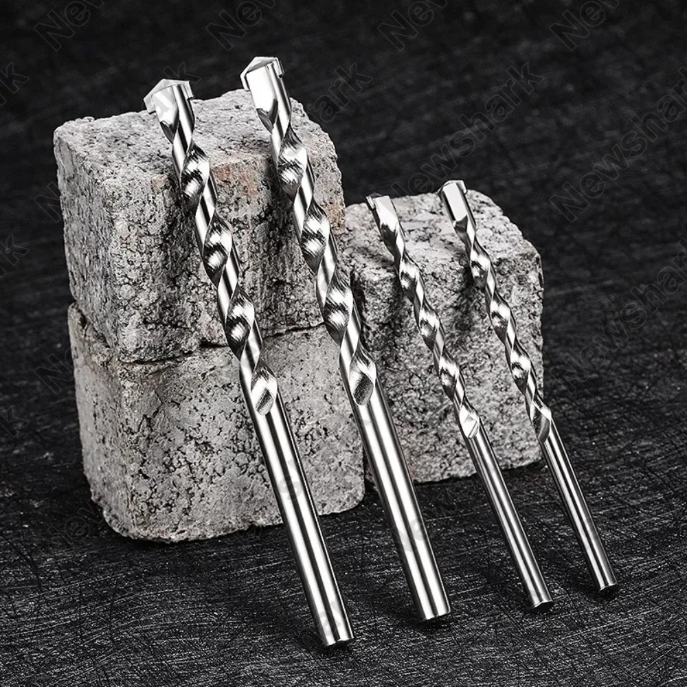 1 Set Multi Functional Concrete Wall Cement Brick Drill Bits Alloy Impact Drill Bits Straight Shank Construction Drill Bits - Image 3
