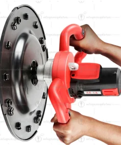 Alternative view of Wall Smoothing Polishing Machine 2880W/4880W 220V 6 Speeds Electric Cement Mortar Trowel Leveling Machine Concrete Mixer