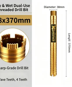 Concrete Water Drill Bit Cement Brick Specialized Hole Opener Dry Wet Amphibious Drill Bits Air Conditioning Tools Accessories - Image 11