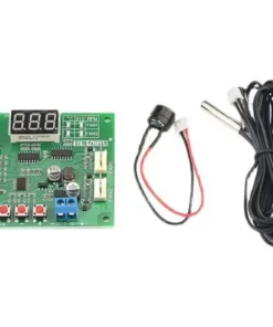 4 Wire PWM Fan Controller 2 Channel DC 12V 24V Temperature Sensor Board for FPGA Heat Sink Cooling