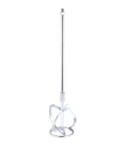 Alternative view of Paint And Mud Mixer Stirring Rod For Drill Agitator Mixing Rod Concrete Mortar Mixer, Silver