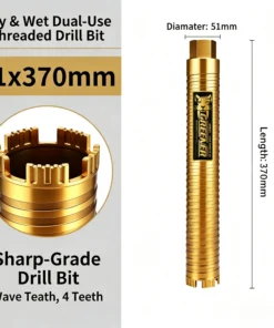 Concrete Water Drill Bit Cement Brick Specialized Hole Opener Dry Wet Amphibious Drill Bits Air Conditioning Tools Accessories - Image 13